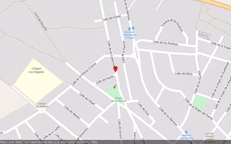 Mapa de Subasta Inmueble (Vivienda) en Alamo (el), Madrid