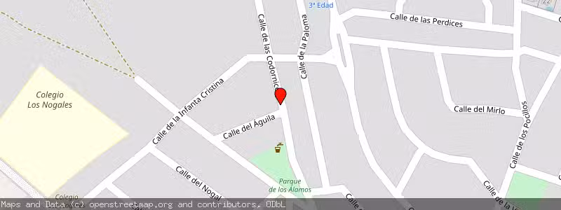 Mapa de Subasta de Inmueble (Vivienda) en Alamo (el), Madrid 