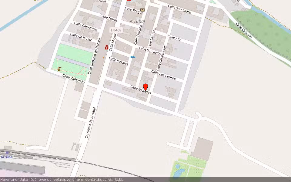 Mapa de Subasta Inmueble (Solar) en Arrubal, La Rioja