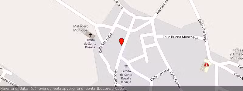 Mapa de Subasta de Inmueble (Vivienda) en El Viso, Córdoba 