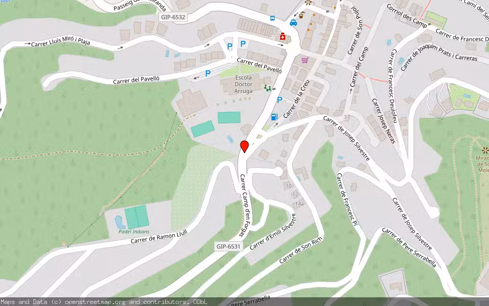 Mapa de Subasta Inmueble (Otros) en Bagur, Girona
