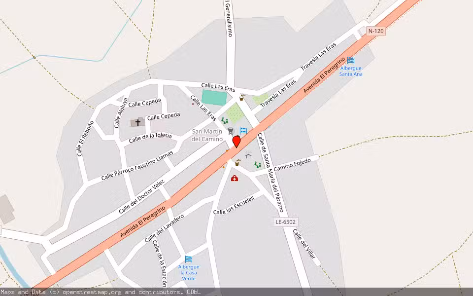 Mapa de Subasta Inmueble (Finca rústica) en Santa Marina Del Rey, León