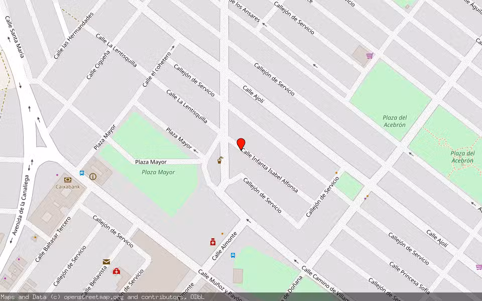 Mapa de Subasta Inmueble (Otros) en Almonte, Huelva