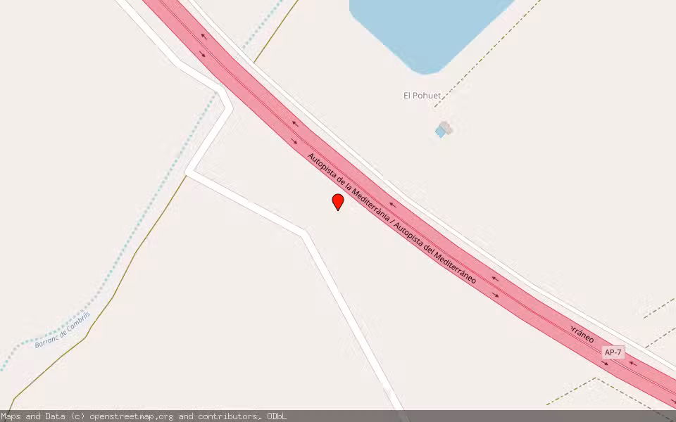 Mapa de Subasta Inmueble (Finca rústica) en Llaurí, Valencia/València