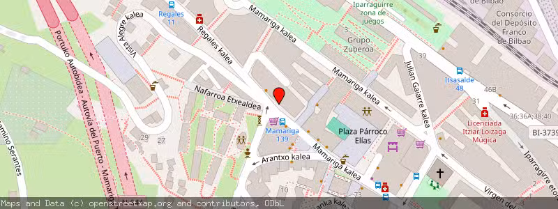 Mapa de Subasta de Inmueble (Vivienda) en Santurce, Vizcaya (Bizkaia) 