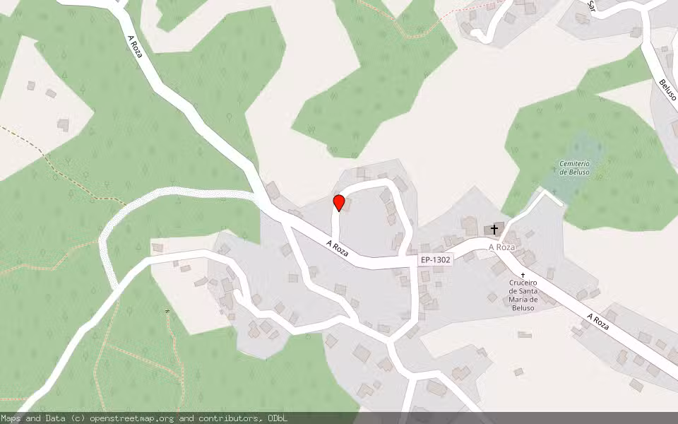 Mapa de Subasta Inmueble (Otros) en Bueu, Pontevedra