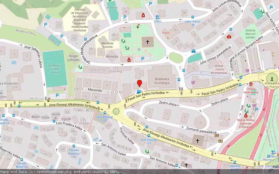 Mapa de Subasta Inmueble (Vivienda) en Pasaia, Gipuzkoa