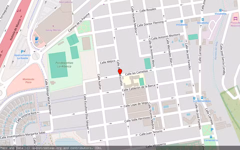 Mapa de Subasta Inmueble (Vivienda) en Murcia