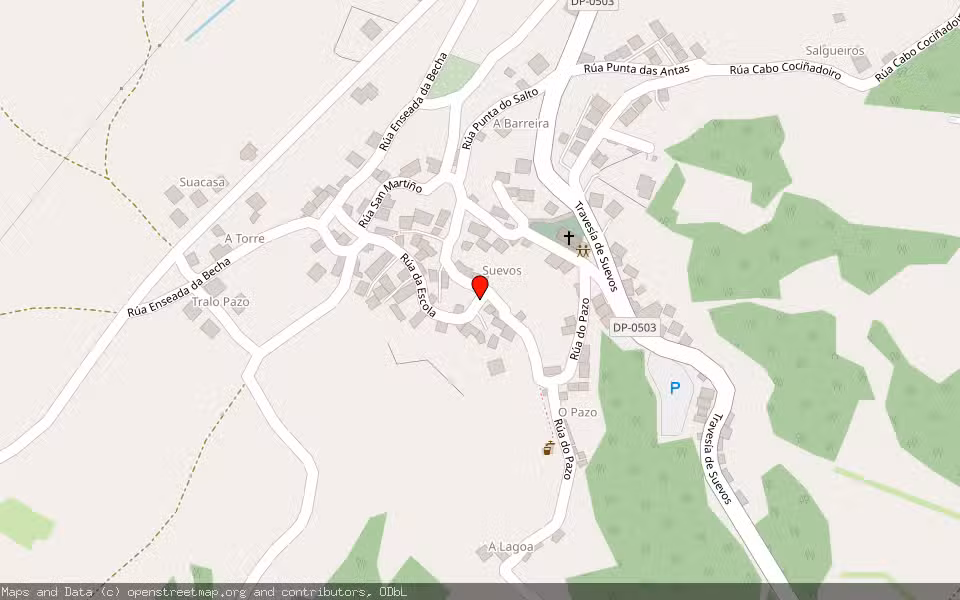 Mapa de Subasta Inmueble (Nave industrial) en Arteixo, A Coruña