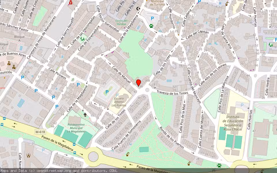 Mapa de Subasta Inmueble (Local comercial) en Colmenar Viejo (madrid), Madrid