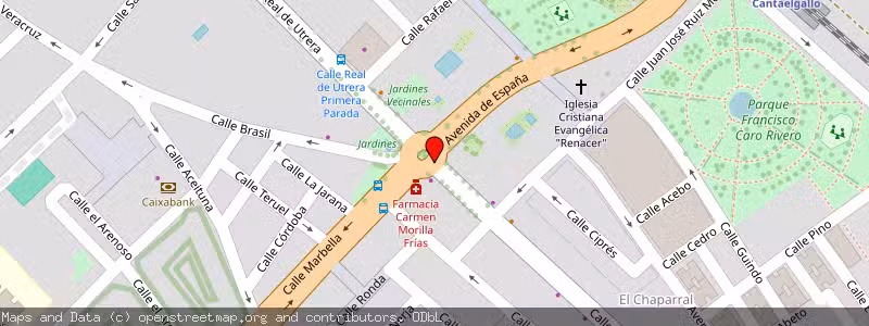 Mapa de Subasta de Inmueble (Otros) en Dos Hermanas, Sevilla 