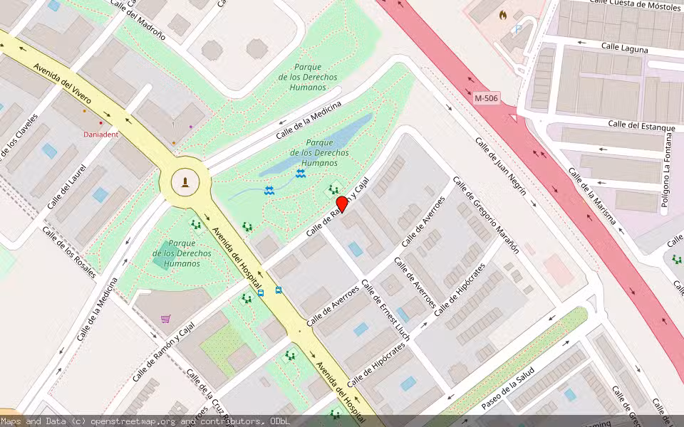 Mapa de Subasta Inmueble (Vivienda) en Fuenlabrada, Madrid