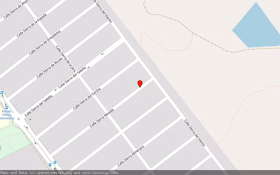 Mapa de Subasta Inmueble (Solar) en Molina De Segura, Murcia