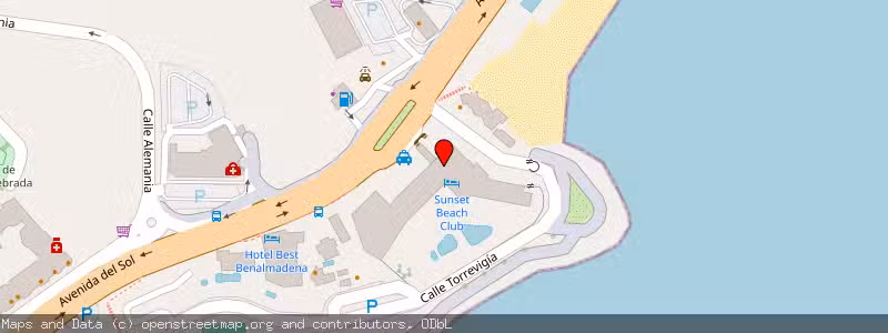 Mapa de Subasta de Inmueble (Vivienda) en Torremolinos, Málaga 