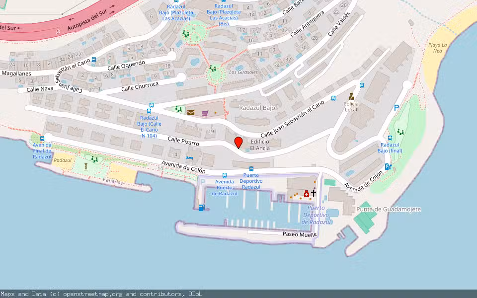 Mapa de Subasta Inmueble (Garaje) en Rosario (el), Santa Cruz de Tenerife