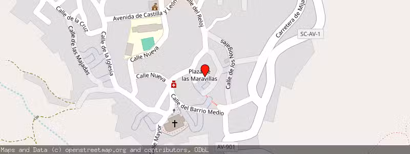 Mapa de Subasta de Inmueble (Vivienda) en Casavieja, Ávila 
