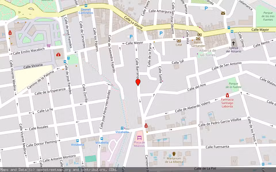 Mapa de Subasta Inmueble (Vivienda) en Murcia