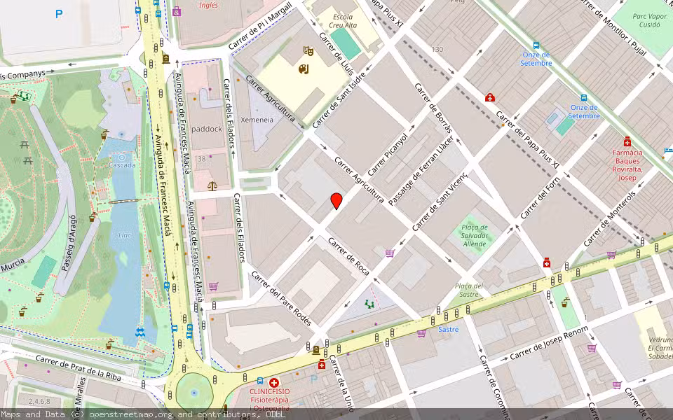 Mapa de Subasta Inmueble (Vivienda) en Sabadell, Barcelona
