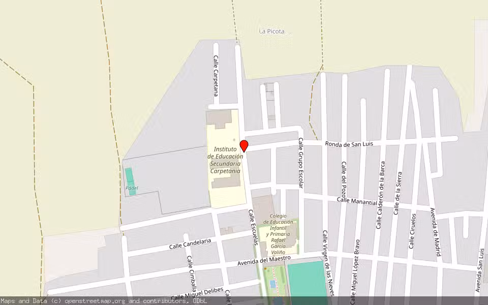 Mapa de Subasta Inmueble (Solar) en Yepes, Toledo