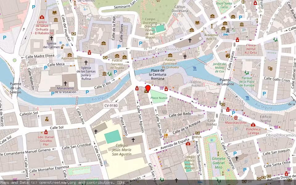 Mapa de Subasta Inmueble (Vivienda) en Orihuela, Alicante/Alacant