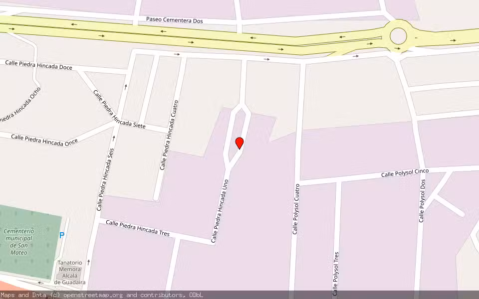 Mapa de Subasta Inmueble (Nave industrial) en Alcala De Guadaira, Sevilla