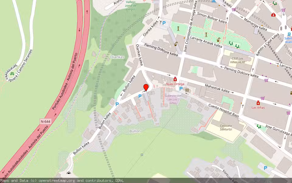 Mapa de Subasta Inmueble (Otros) en Santurtzi, Bizkaia