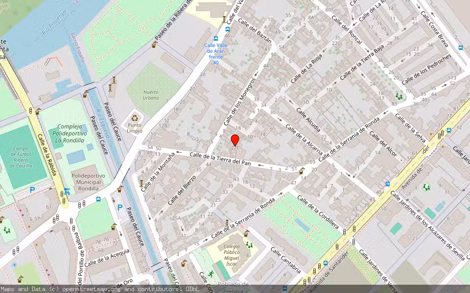 Mapa de Subasta Inmueble (Vivienda) en Valladolid