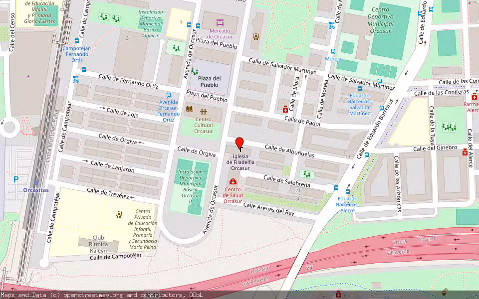Mapa de Subasta Inmueble (Vivienda) en Madrid