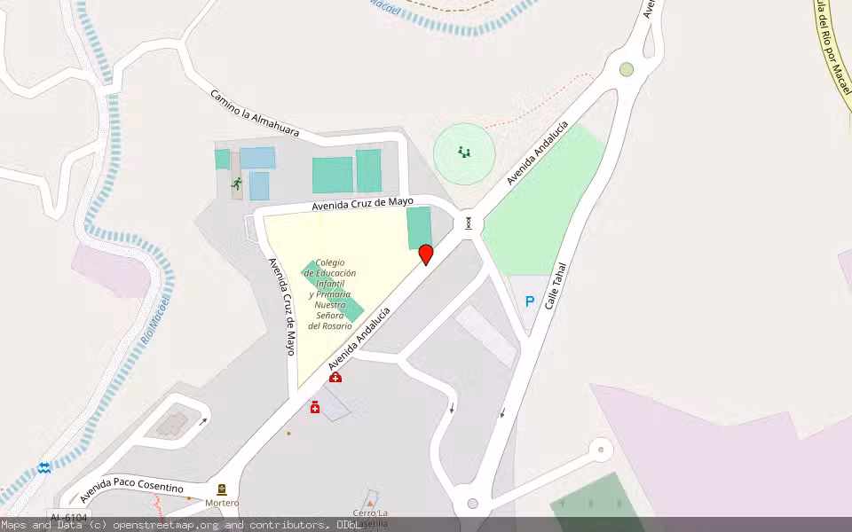 Mapa de Subasta Inmueble (Garaje) en Macael, Almería