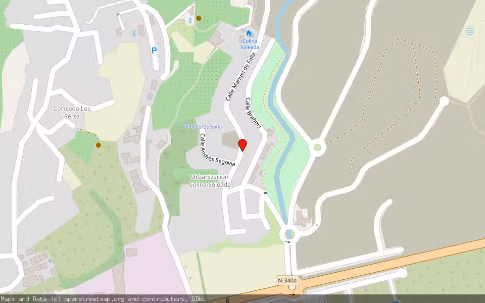 Mapa de Subasta Inmueble (Vivienda) en Velez-malaga, Málaga