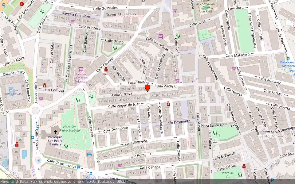 Mapa de Subasta Inmueble (Local comercial) en Alcorcón, Madrid