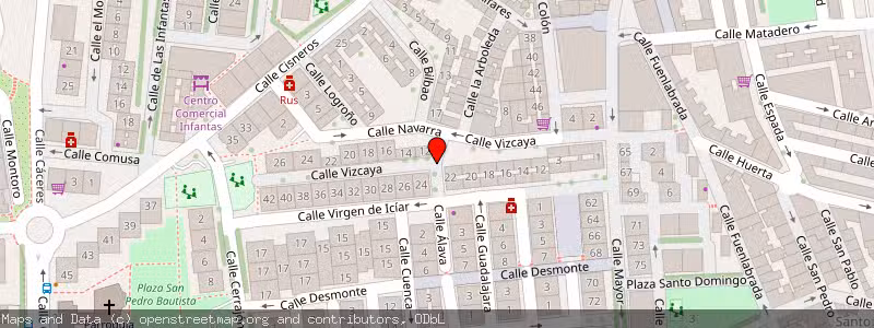 Mapa de Subasta de Inmueble (Local comercial) en Alcorcón, Madrid 