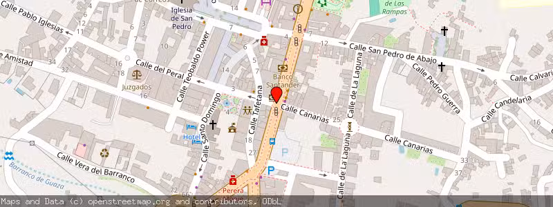 Mapa de Subasta de Inmueble (Solar) en Santa Cruz De Tenerife, Santa Cruz de Tenerife 