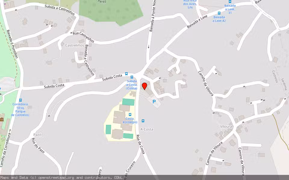 Mapa de Subasta Inmueble (Local comercial) en Vigo, Pontevedra