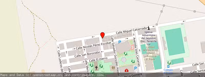 Mapa de Subasta de Inmueble (Local comercial) en Arona, Santa Cruz de Tenerife 