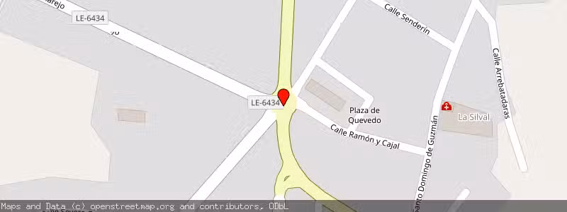 Mapa de Subasta de Inmueble (Garaje) en Veguellina De Orbigo, León 