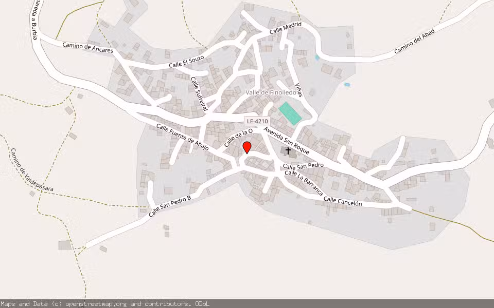 Mapa de Subasta Inmueble (Vivienda) en Vega De Espinareda, León