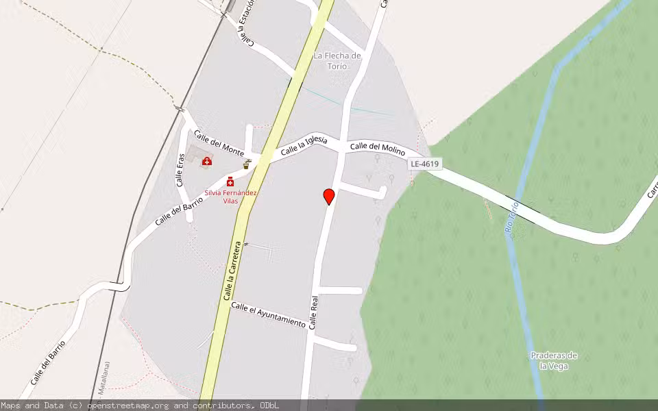 Mapa de Subasta Inmueble (Vivienda) en Garrafe De Torio, León