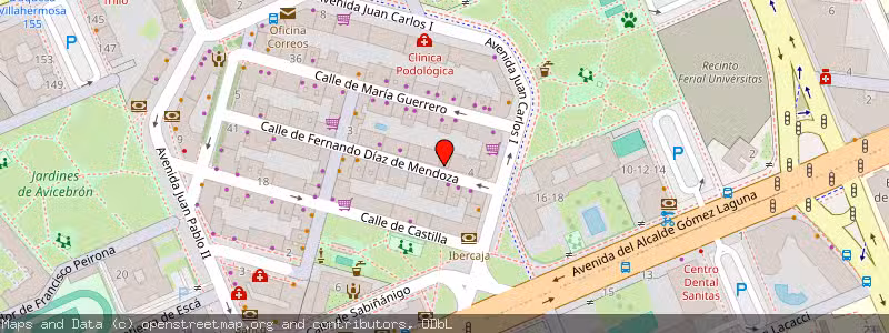 Mapa de Subasta de Inmueble (Vivienda) en Zaragoza, Zaragoza 