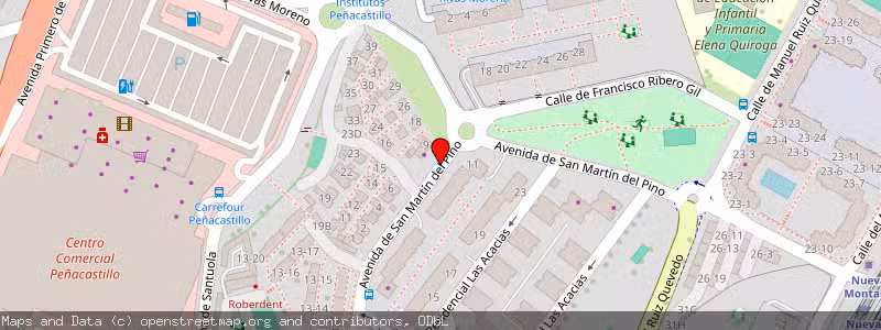 Mapa de Subasta de Inmueble (Garaje) en Santander, Cantabria 