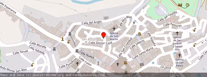 Mapa de Subasta de Inmueble (Vivienda) en Segorbe, Castellón 