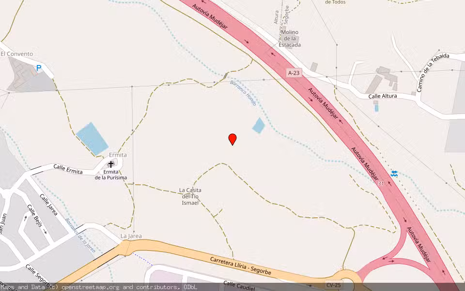 Mapa de Subasta Inmueble (Finca rústica) en Altura, Castellón/Castelló