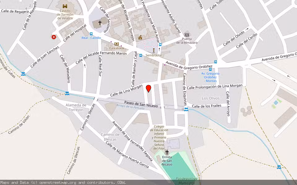 Mapa de Subasta Inmueble (Vivienda) en Torrejón De Velasco, Madrid