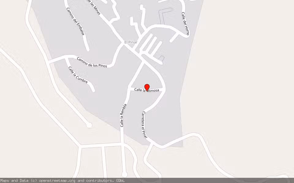 Mapa de Subasta Inmueble (Local comercial) en Bedar, Almería