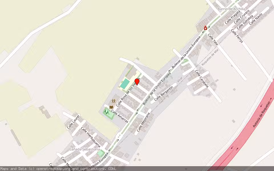 Mapa de Subasta Inmueble (Vivienda) en Vicar, Almería