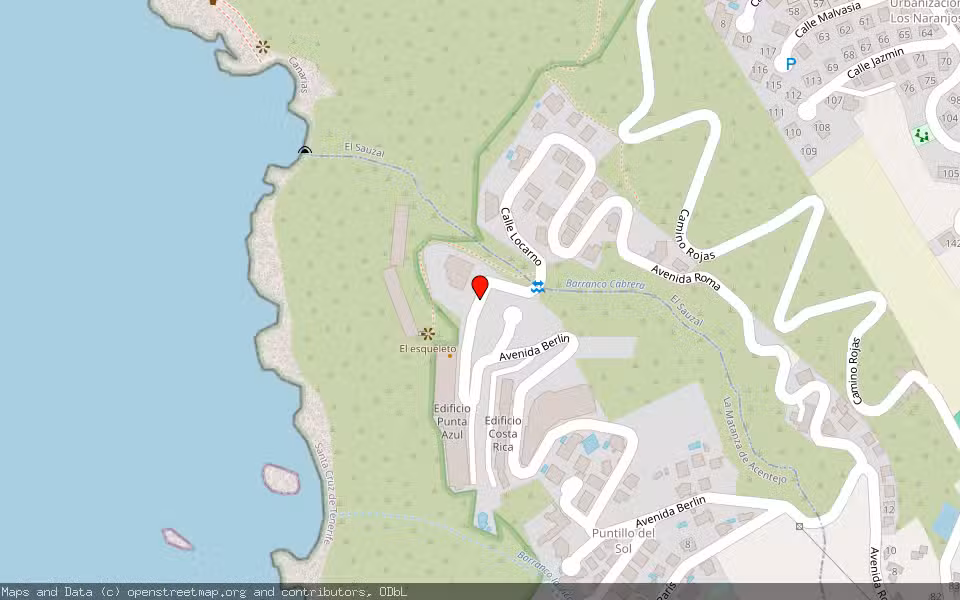 Mapa de Subasta Inmueble (Otros) en La Matanza De Acentejo, La Puntilla, Santa Cruz de Tenerife