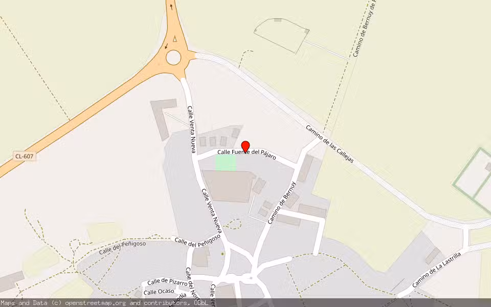 Mapa de Subasta Inmueble (Solar) en Zamarramala, Segovia