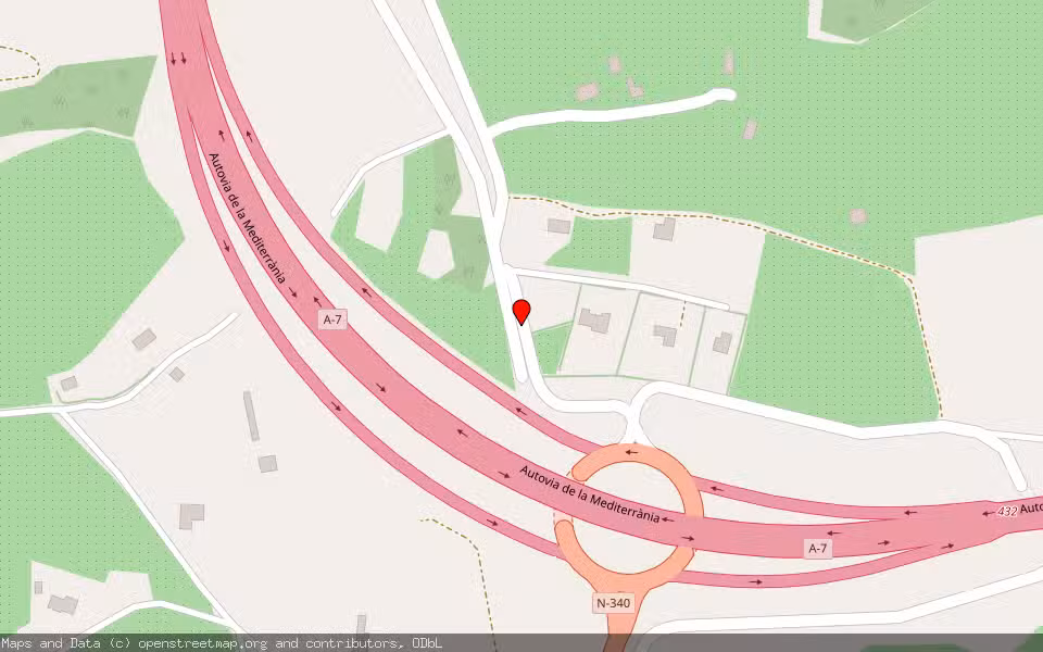 Mapa de Subasta Inmueble (Finca rústica) en Muro Del Alcoy, Alicante/Alacant