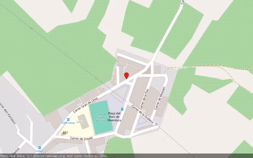 Mapa de Subasta Inmueble (Garaje) en Lleida