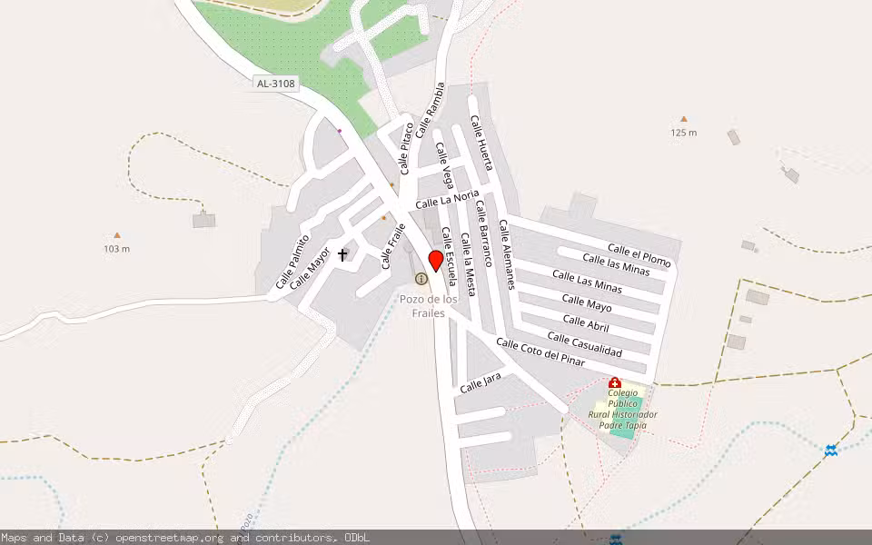 Mapa de Subasta Inmueble (Finca rústica) en Nijar, Almería